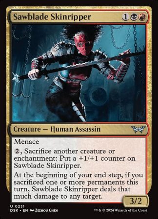Sawblade Skinripper - (231) - Magic the Gathering Duskmourn: House of Horror Singles