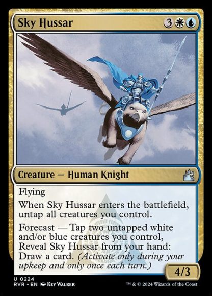 Sky Hussar - (224) - Magic the Gathering Ravnica Remastered Singles