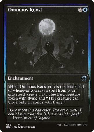 Ominous Roost - (65) - Magic the Gathering Innistrad: Double Feature Singles