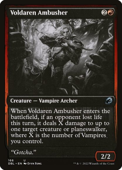 Voldaren Ambusher - (166) - Magic the Gathering Innistrad: Double Feature Singles