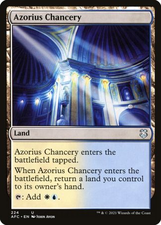 Azorius Chancery - (224) - Magic the Gathering Forgotten Realms Commander Singles