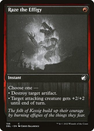 Raze the Effigy - (156) - Magic the Gathering Innistrad: Double Feature Singles