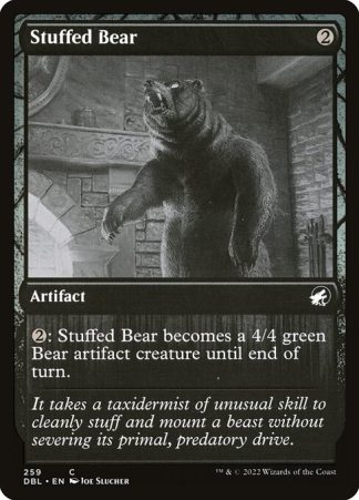 Stuffed Bear - (259) - Magic the Gathering Innistrad: Double Feature Singles