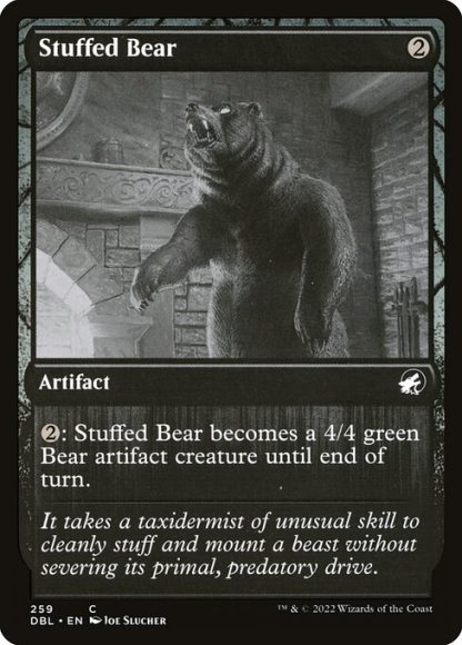Stuffed Bear - (259) - Magic the Gathering Innistrad: Double Feature Singles