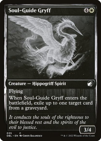 Soul-Guide Gryff - (35) - Magic the Gathering Innistrad: Double Feature Singles