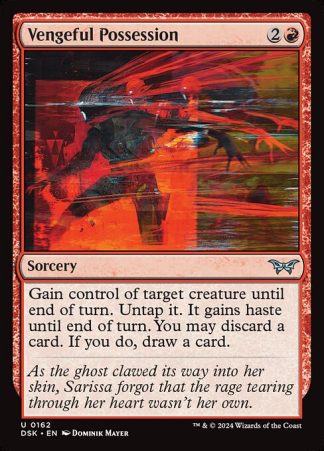 Vengeful Possession - (162) - Magic the Gathering Duskmourn: House of Horror Singles