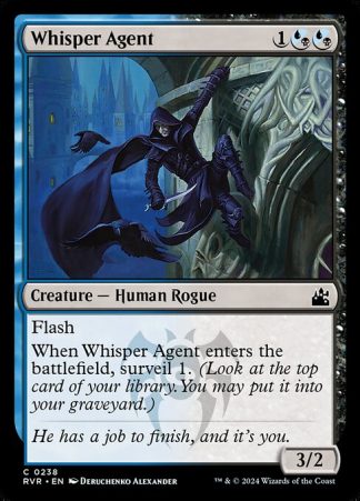 Whisper Agent - (238) - Magic the Gathering Ravnica Remastered Singles