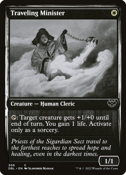 Traveling Minister - (306) - Magic the Gathering Innistrad: Double Feature Singles