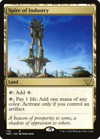 Spire of Industry - (178) - Magic the Gathering Neon Dynasty Commander Singles