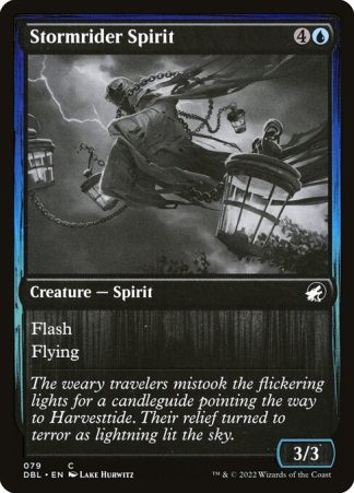 Stormrider Spirit - (79) - Magic the Gathering Innistrad: Double Feature Singles