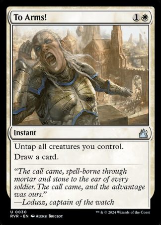 To Arms! - (30) - Magic the Gathering Ravnica Remastered Singles