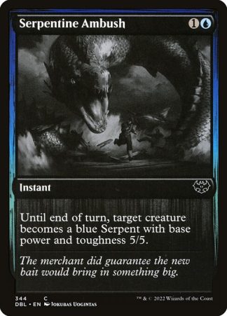 Serpentine Ambush - (344) - Magic the Gathering Innistrad: Double Feature Singles