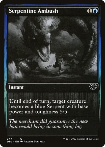 Serpentine Ambush - (344) - Magic the Gathering Innistrad: Double Feature Singles