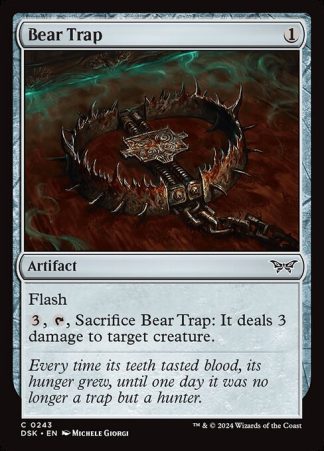 Bear Trap - (243) - Magic the Gathering Duskmourn: House of Horror Singles