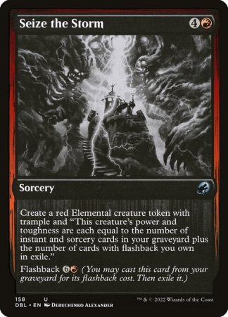 Seize the Storm - (158) - Magic the Gathering Innistrad: Double Feature Singles
