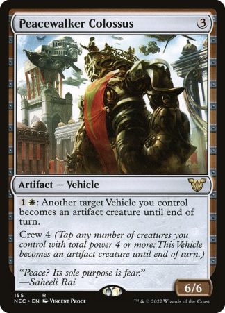 Peacewalker Colossus - (155) - Magic the Gathering Neon Dynasty Commander Singles