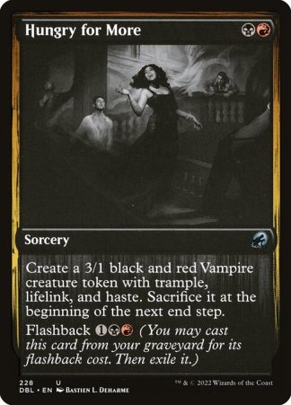 Hungry for More - (228) - Magic the Gathering Innistrad: Double Feature Singles