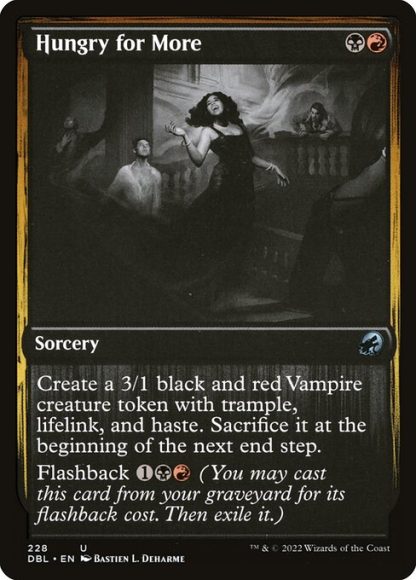 Hungry for More - (228) - Magic the Gathering Innistrad: Double Feature Singles