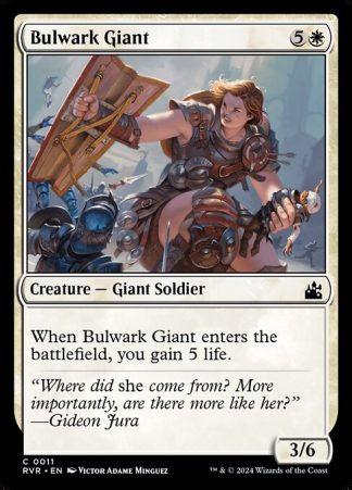 Bulwark Giant - (11) - Magic the Gathering Ravnica Remastered Singles