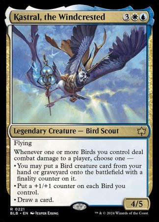 Kastral, the Windcrested - (221) - Magic the Gathering Bloomburrow Singles