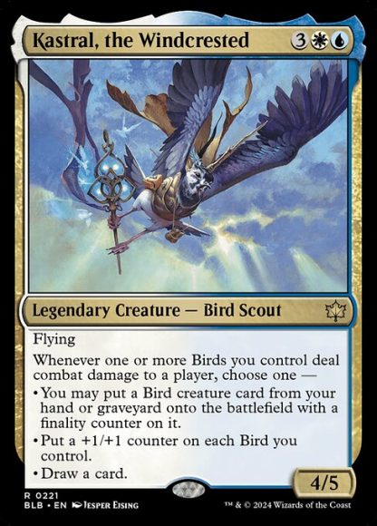 Kastral, the Windcrested - (221) - Magic the Gathering Bloomburrow Singles