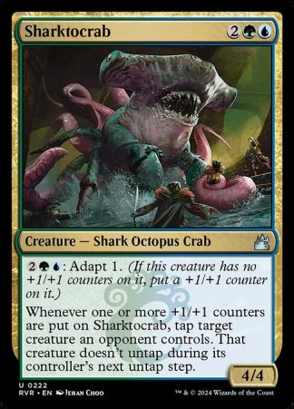 Sharktocrab - (222) - Magic the Gathering Ravnica Remastered Singles
