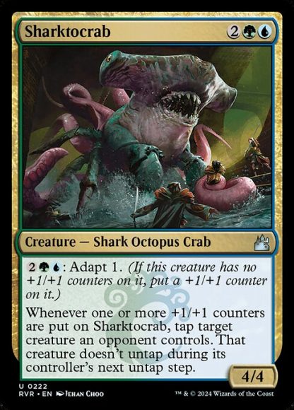 Sharktocrab - (222) - Magic the Gathering Ravnica Remastered Singles