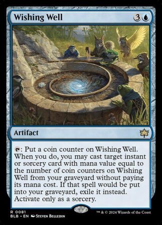 Wishing Well - (81) - Magic the Gathering Bloomburrow Singles