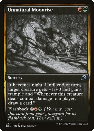 Unnatural Moonrise - (247) - Magic the Gathering Innistrad: Double Feature Singles