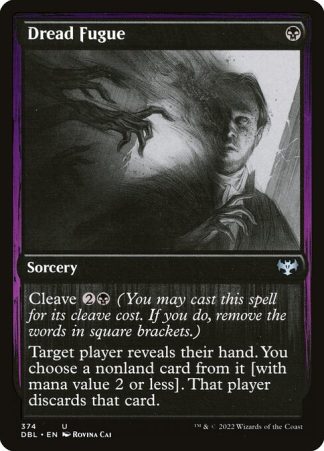 Dread Fugue - (374) - Magic the Gathering Innistrad: Double Feature Singles
