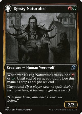 Kessig Naturalist // Lord of the Ulvenwald - (231) - Magic the Gathering Innistrad: Double Feature Singles