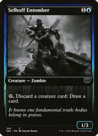 Selhoff Entomber - (343) - Magic the Gathering Innistrad: Double Feature Singles