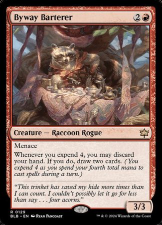 Byway Barterer - (129) - Magic the Gathering Bloomburrow Singles