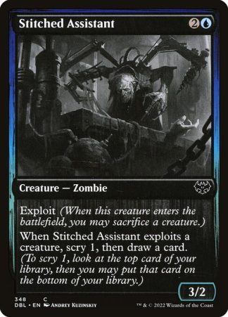 Stitched Assistant - (348) - Magic the Gathering Innistrad: Double Feature Singles