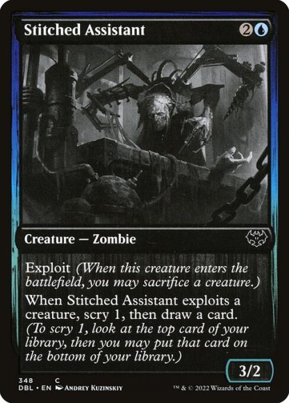 Stitched Assistant - (348) - Magic the Gathering Innistrad: Double Feature Singles