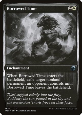 Borrowed Time - (6) - Magic the Gathering Innistrad: Double Feature Singles