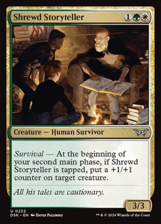 Shrewd Storyteller - (232) - Magic the Gathering Duskmourn: House of Horror Singles