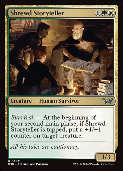 Shrewd Storyteller - (232) - Magic the Gathering Duskmourn: House of Horror Singles