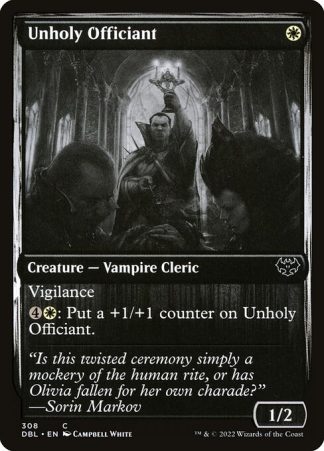 Unholy Officiant - (308) - Magic the Gathering Innistrad: Double Feature Singles