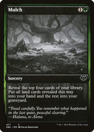 Mulch - (477) - Magic the Gathering Innistrad: Double Feature Singles