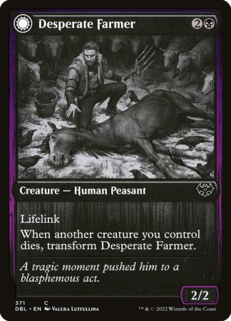Desperate Farmer // Depraved Harvester - (371) - Magic the Gathering Innistrad: Double Feature Singles