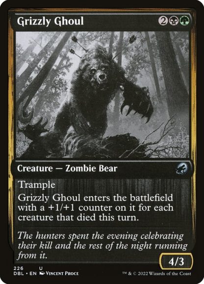 Grizzly Ghoul - (226) - Magic the Gathering Innistrad: Double Feature Singles