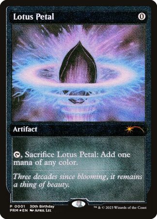 Lotus Petal - (2) - Magic the Gathering 30th Anniversary Misc Promos Singles