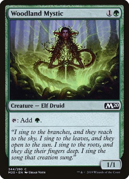 Woodland Mystic - (344) - Magic the Gathering Core Set 2020 Singles