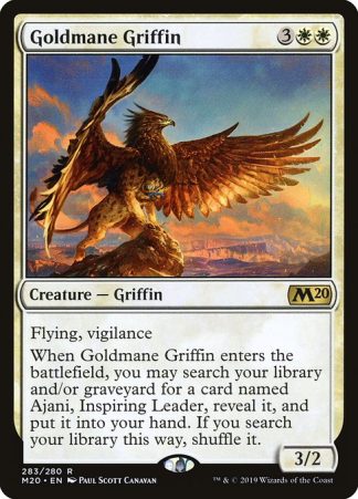 Goldmane Griffin - (283) - Magic the Gathering Core Set 2020 Singles