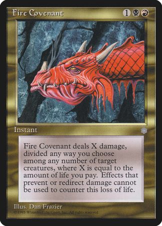 Fire Covenant (Light Play)  - (289) - Magic the Gathering Ice Age Singles