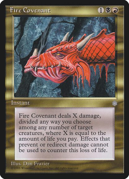 Fire Covenant (Light Play)  - (289) - Magic the Gathering Ice Age Singles