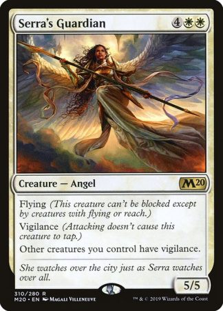 Serra's Guardian - (310) - Magic the Gathering Core Set 2020 Singles