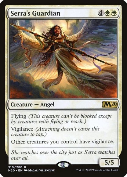 Serra's Guardian - (310) - Magic the Gathering Core Set 2020 Singles